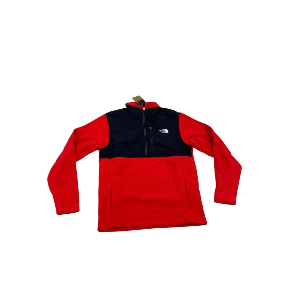 The North Face 200TNDRA PO 2-RTO Red Fleece NFOA4QQWN5E Men's Size M